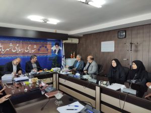به مناسبت روز شورا ؛ دیداررییس بیمارستان شفا شهرستان بابلسر با اعضای شورای اسلامی شهر بابلسر